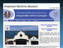 Tablet Screenshot of holyheadmaritimemuseum.co.uk